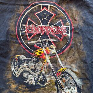 Navy Choppers Tee